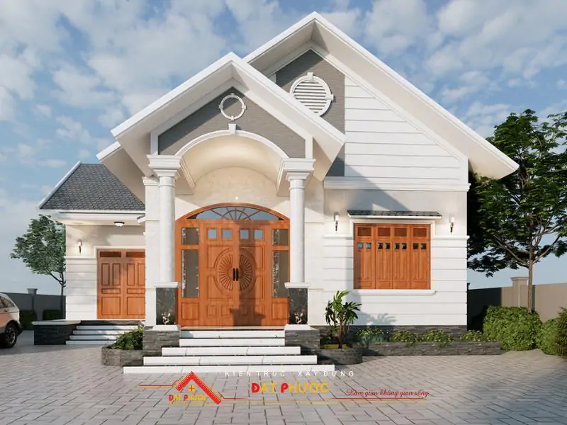 Thiết kế nhà chữ L tạo sự thanh lịch, hiện đại