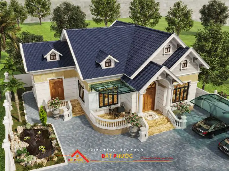 Mẫu nhà chữ L đẹp kiến tạo không gian sống thẩm mỹ, sang trọng và tiện nghi